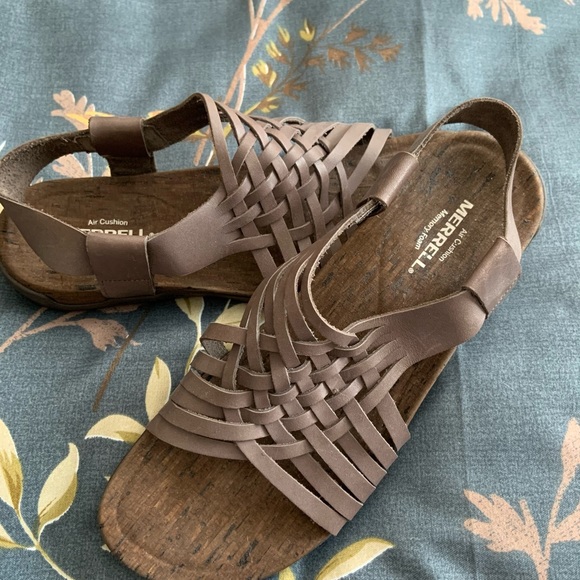merrell womens sandals with memory foam